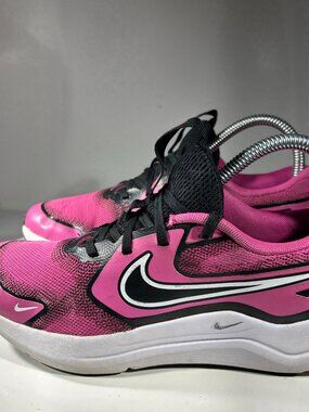Nike Cosmic Runner Girls Running Shoes Size 4.5 Youth 4.5Y Pink Sneakers Kids